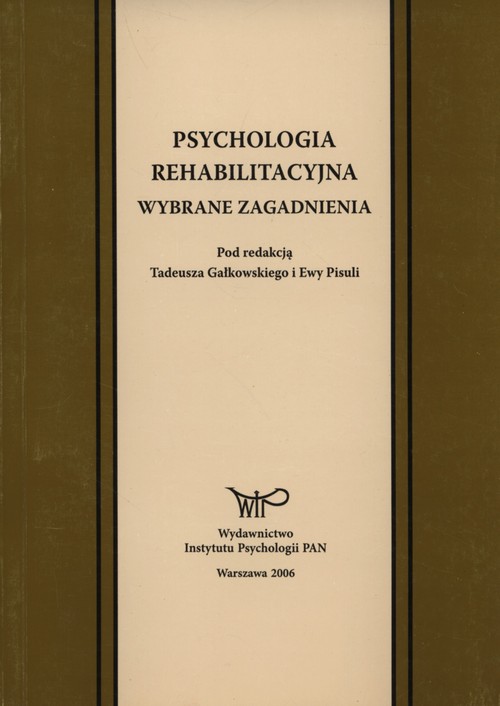Psychologia rehabilitacyjna