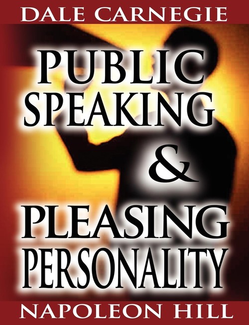 Public Speaking by Dale Carnegie (the author of How to Win Friends & Influence People) & Pleasing Pe