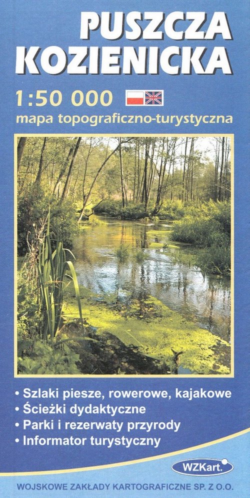 Puszcza Kozienicka 1:50 000