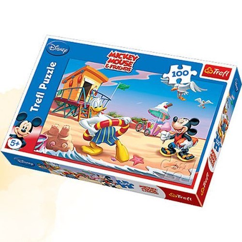 Puzzle 100 Nauka pływania