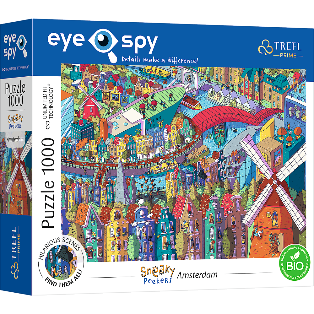 Puzzle 1000 Eye-Spy Amsterdam
