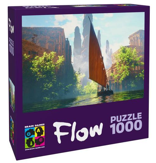 Puzzle 1000 Flow łódź