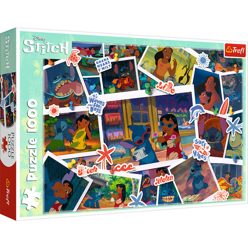 Puzzle 1000 Lilo & Stitch Lilo i Stitch na wakacjach