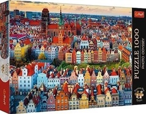 Puzzle 1000 Photo Widok na Gdańsk Polska