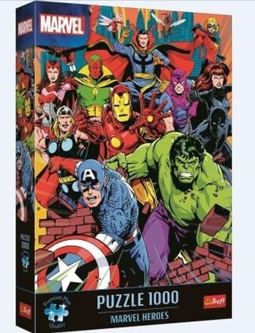Puzzle 1000 Premium Plus Marvel Heroes