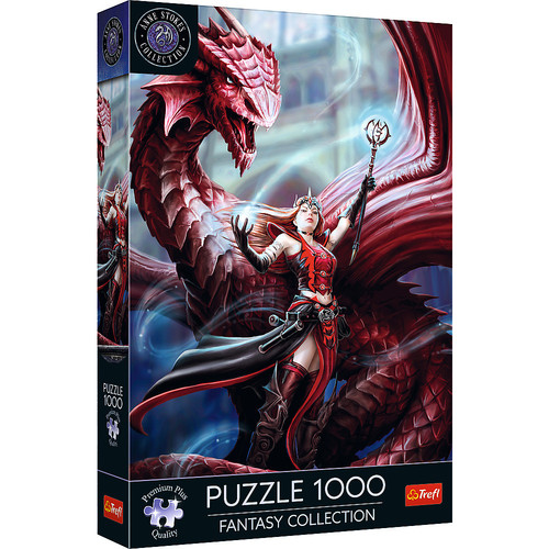 Puzzle 1000 Premium Plus Quality Fantasy Collection: Szkarłatny Mag