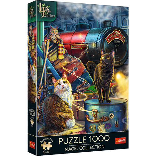 Puzzle 1000 Premium Plus Quality Magic Collection: Ekspres czarownic