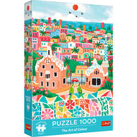 Puzzle 1000 Premium Plus Quality The Art of Colour: Barcelona, Hiszpania
