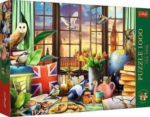 Puzzle 1000 Tea Time Wszysko co brytyjskie
