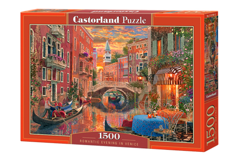 Puzzle 1500 el.C-151981-2 Romantic Evening in Venice