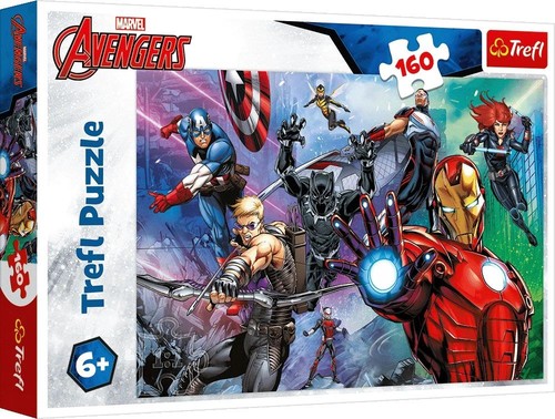 Puzzle 160 Marvel Avengers Zawsze gotowi bohaterowie