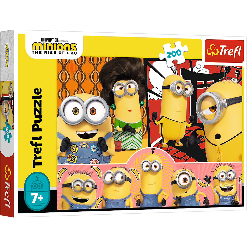 Puzzle 200 Minionki w akcji Universal Minions