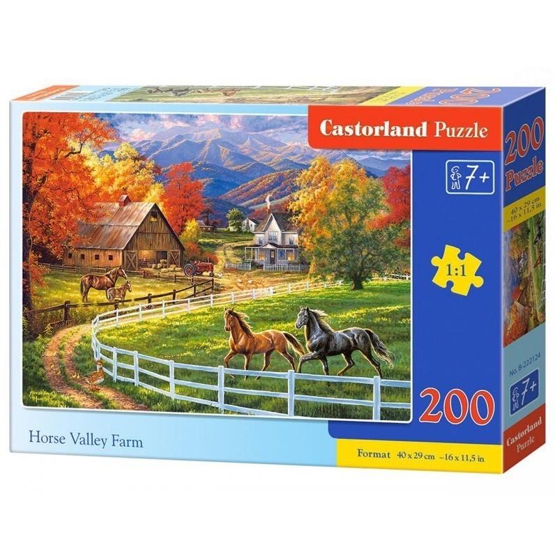 Puzzle 200 Ośrodek jeździecki Valley Farm B-222124