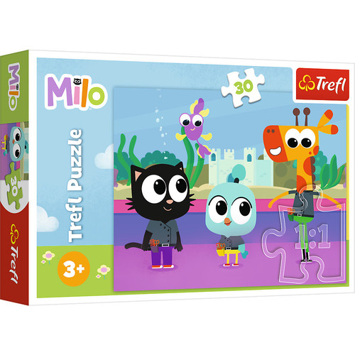 Puzzle 30 Kotek Milo