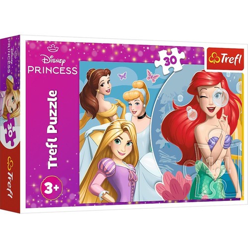 Puzzle 30 Piękny dzień księżniczek Disney Princess