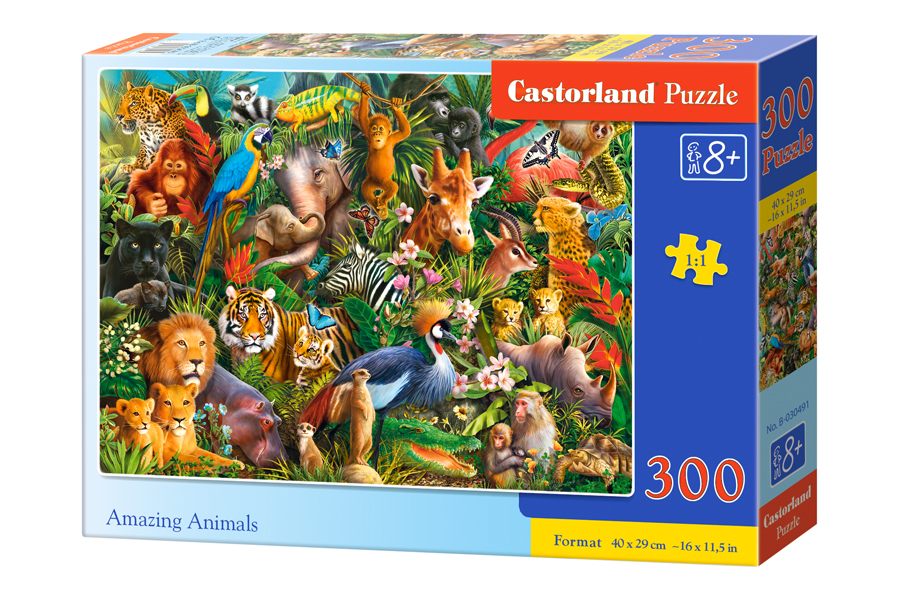 Puzzle 300 Amazing Animals