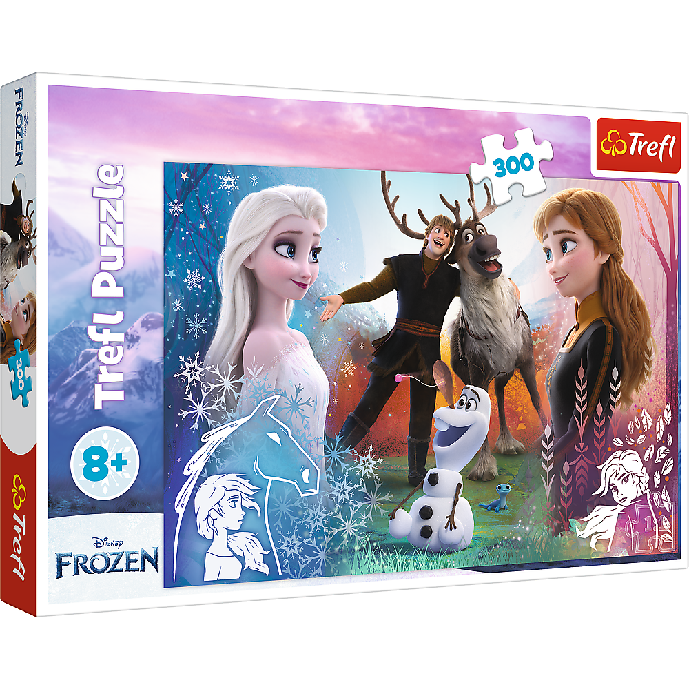 Puzzle 300 Magiczny czas Disney Frozen 2