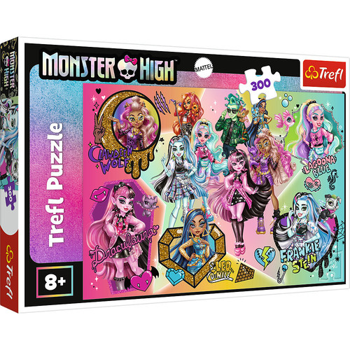 Puzzle 300 Monster High Zombie górą!