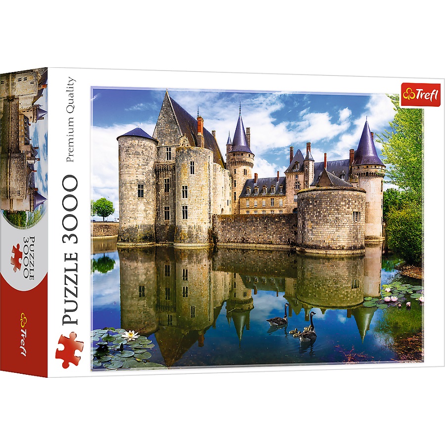 Puzzle 3000 Zamek w Sully-sur-Loire Francja