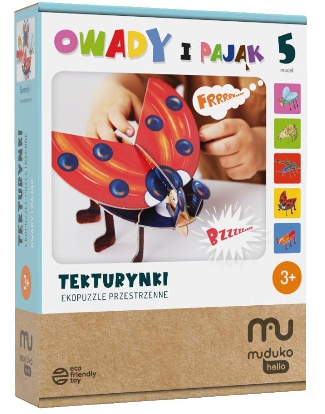 Puzzle 3D Tekturynki Dinozaury