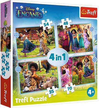 Puzzle 4w1 Nasze magiczne Encanto