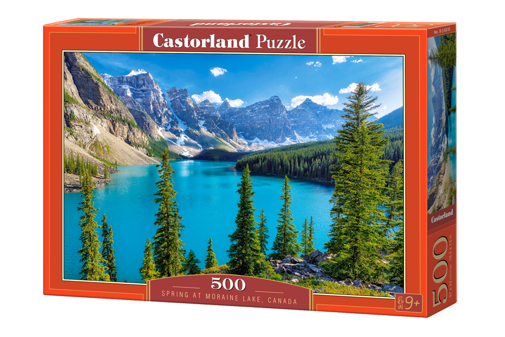 Puzzle 500 Spring at Moraine Lake, Canada
