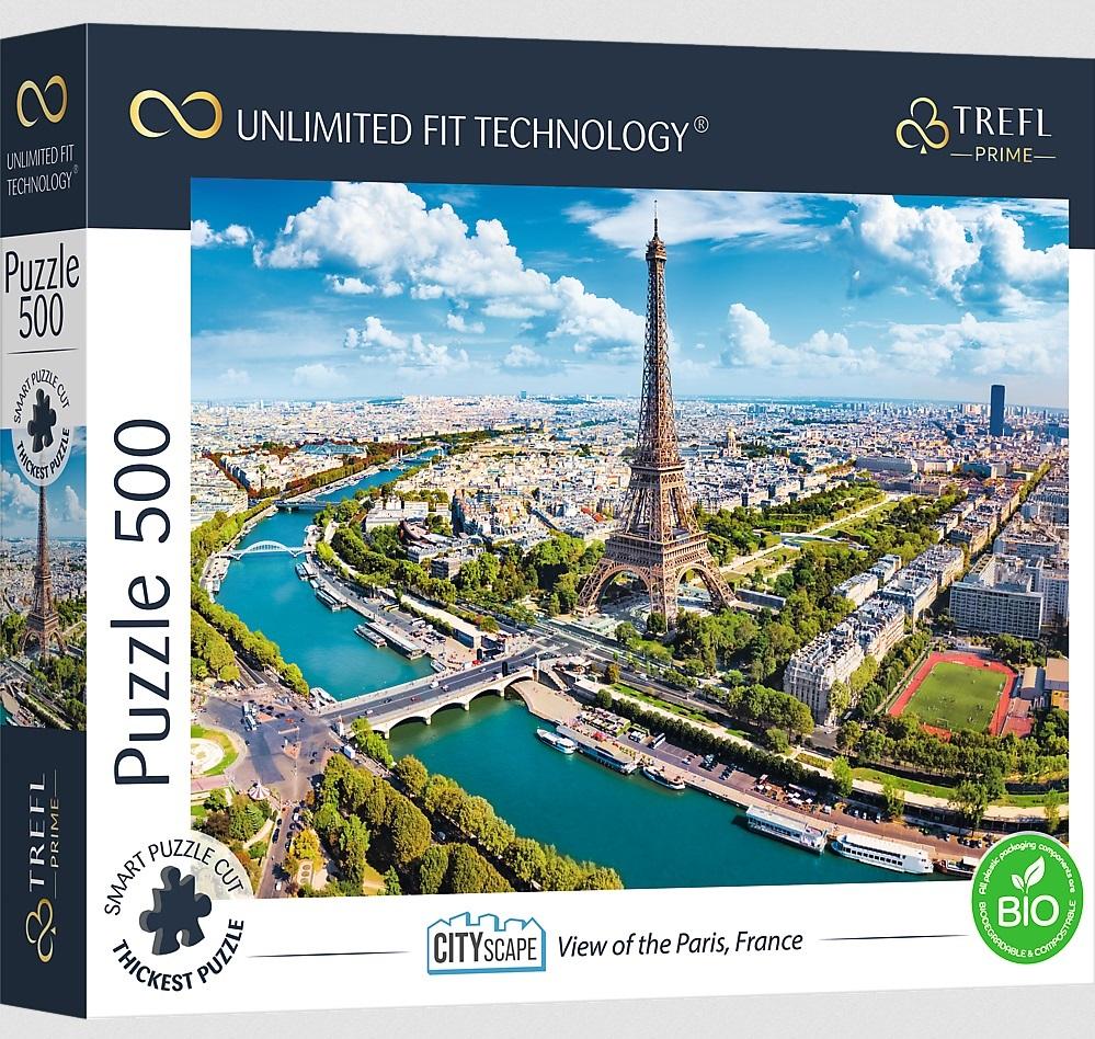 Puzzle 500 UFT Cityscape: Paris, France