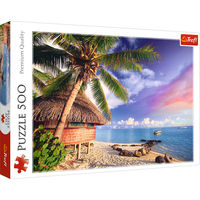Puzzle 500 Wyspa Bora-Bora