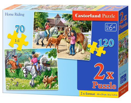 Puzzle 70 i 120 elementów 2w1
