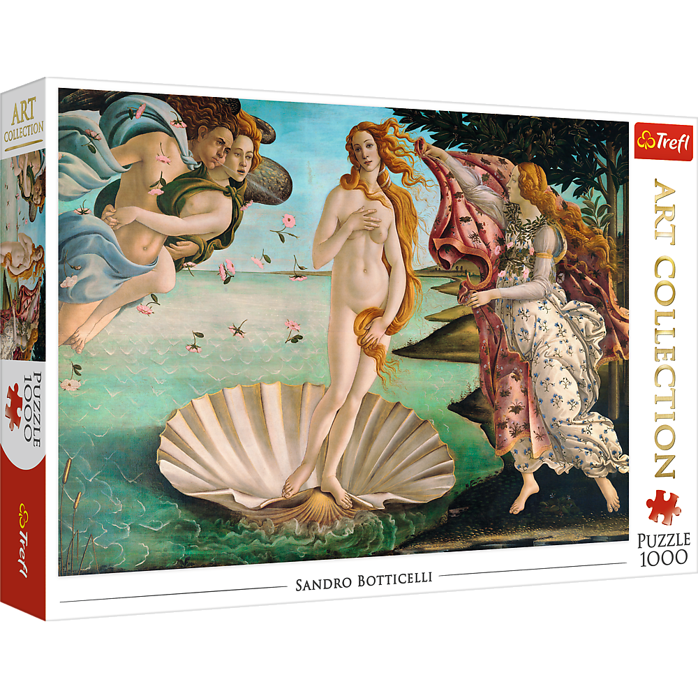 Puzzle Art Collection - Narodziny Wenus, Sandro Botticelli 1000