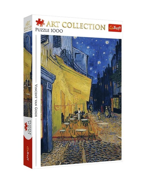 Puzzle Art Collection Taras kawiarni w nocy 1000
