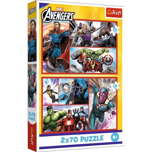 Puzzle Avengers Zostań bohaterem 2x70