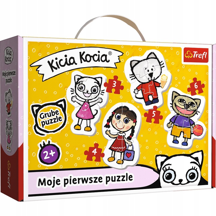 Puzzle Baby Classic Wesoła Kicia Kocia
