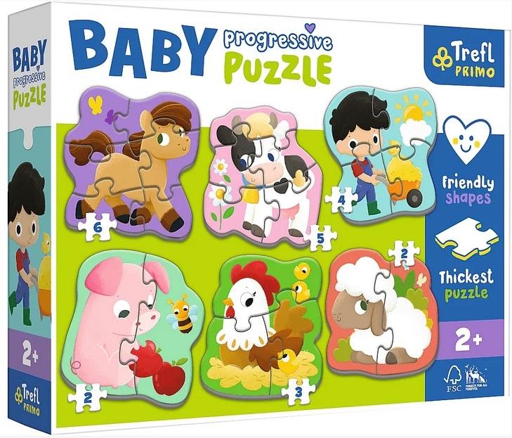 Puzzle Baby Progressive Farma