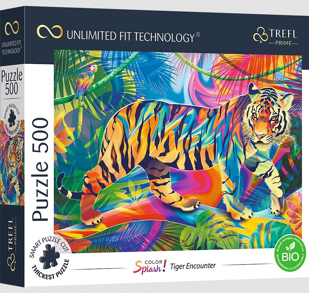 Puzzle Color Splash: Tiger Encounter 500