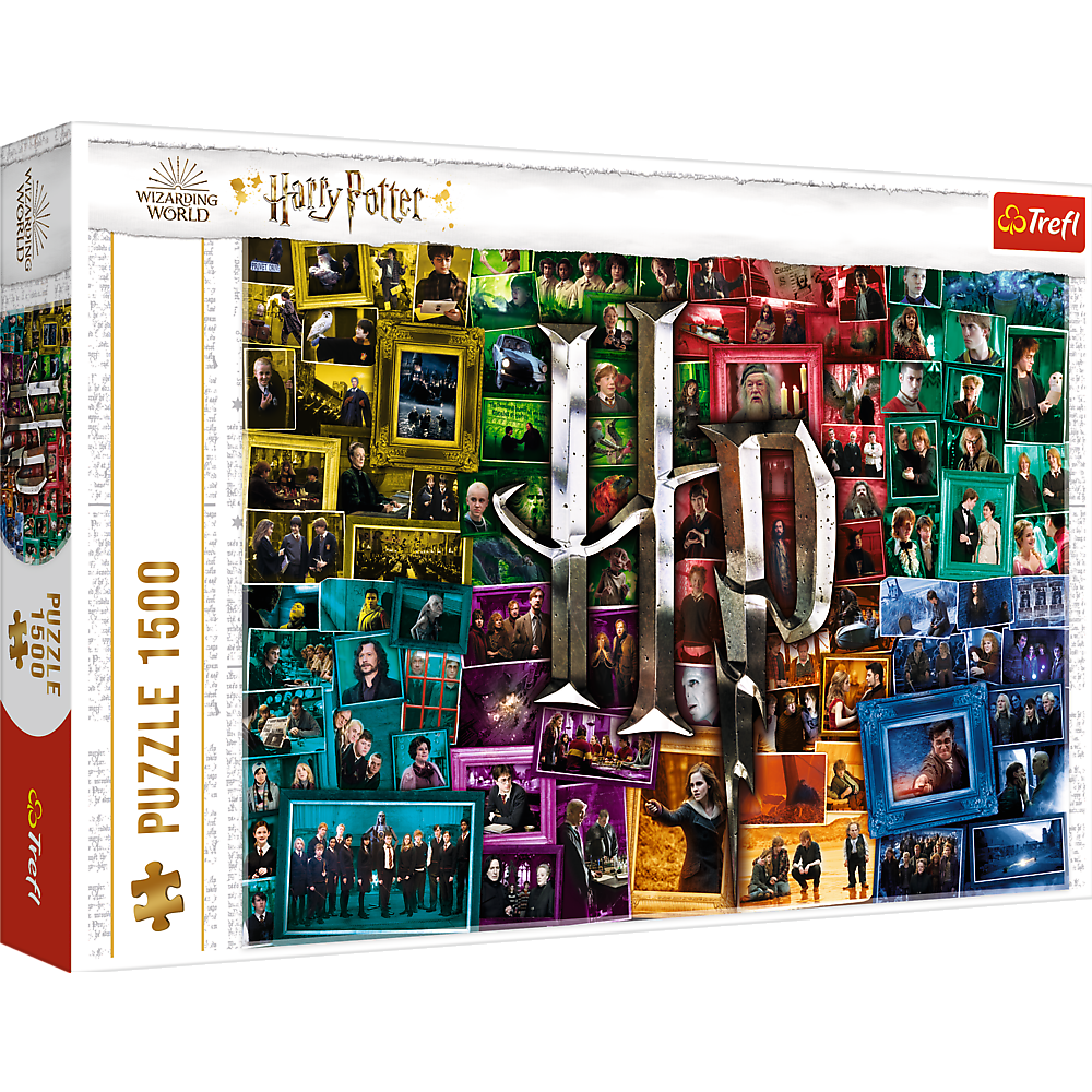 Puzzle Harry Potter: Na przestrzeni filmów1500