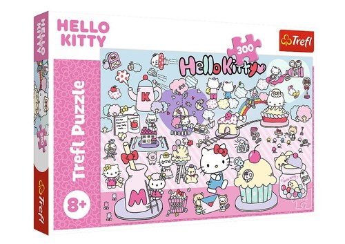 Puzzle Hello Kitty Poznaj świat Hello Kitty 300