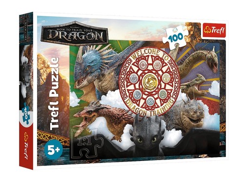 Puzzle Jak wytresować smoka Smoki w akcji 100