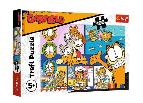 Puzzle Leniwy Garfield 100