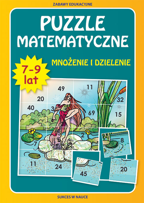 Puzzle matematyczne Mnożenie i dzielenie 7-9 lat