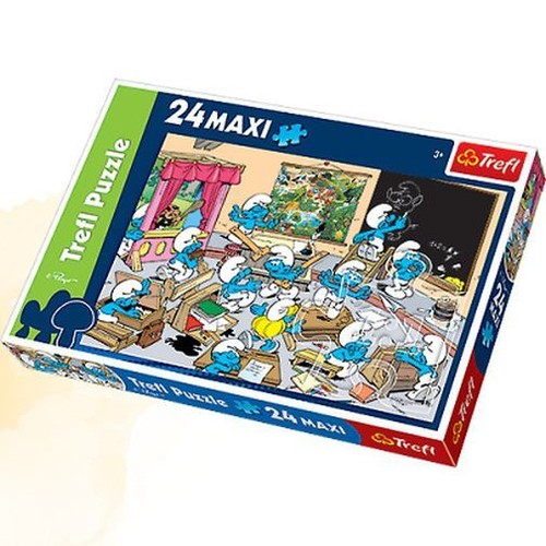 Puzzle Maxi 24 Smerfy W szkole