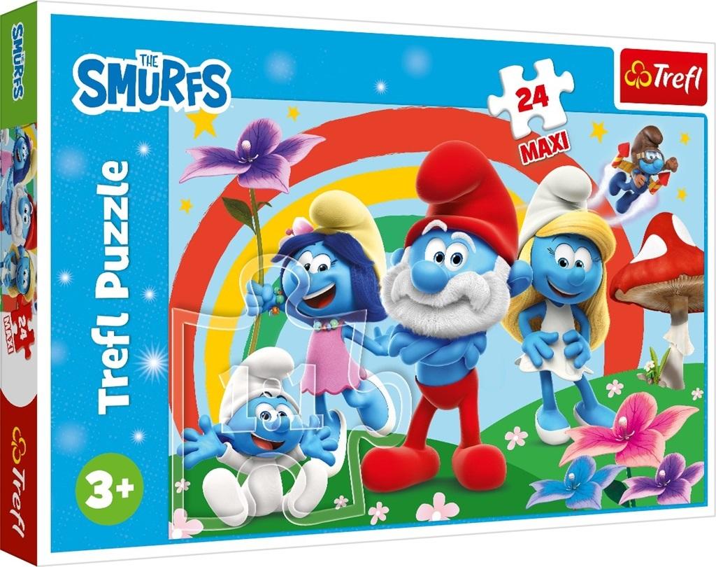 Puzzle maxi Smerfy, Smerfny dzień 24