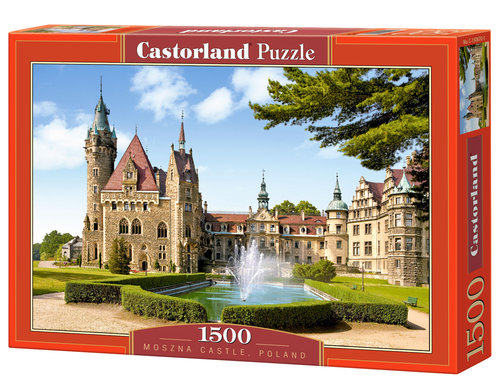 Puzzle Moszna Castle, Poland 1500