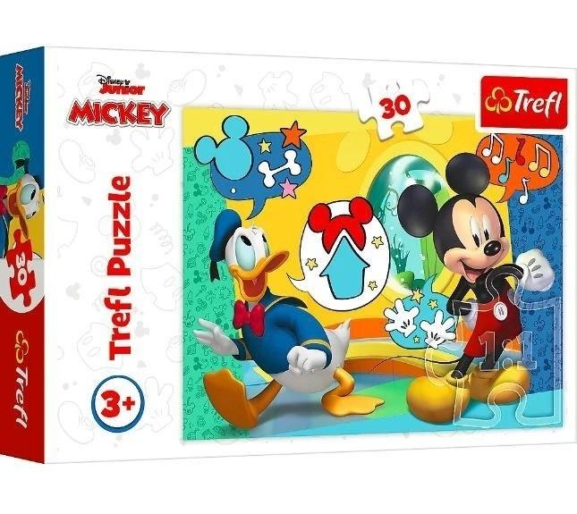 Puzzle Myszka Miki i Wesoły Domek 30