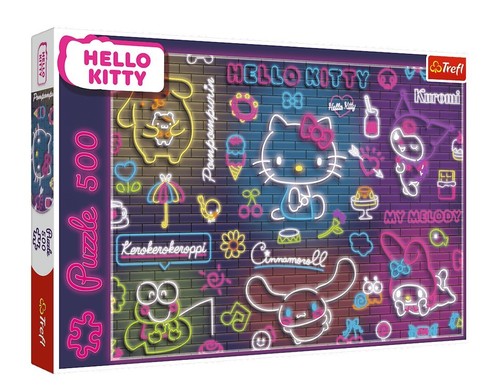 Puzzle Neon Hello Kitty 500