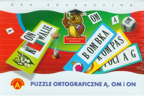 Puzzle ortograficzne ą om i on