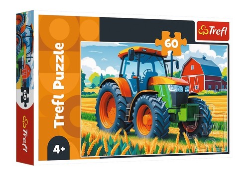Puzzle Pojazd rolnika 60