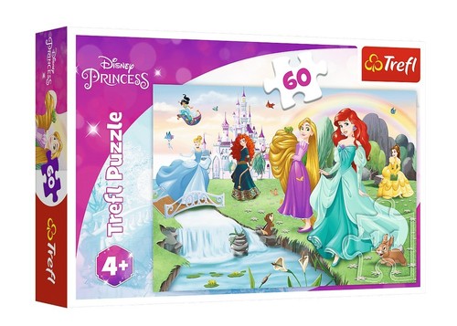 Puzzle Poznaj Księżniczki 60