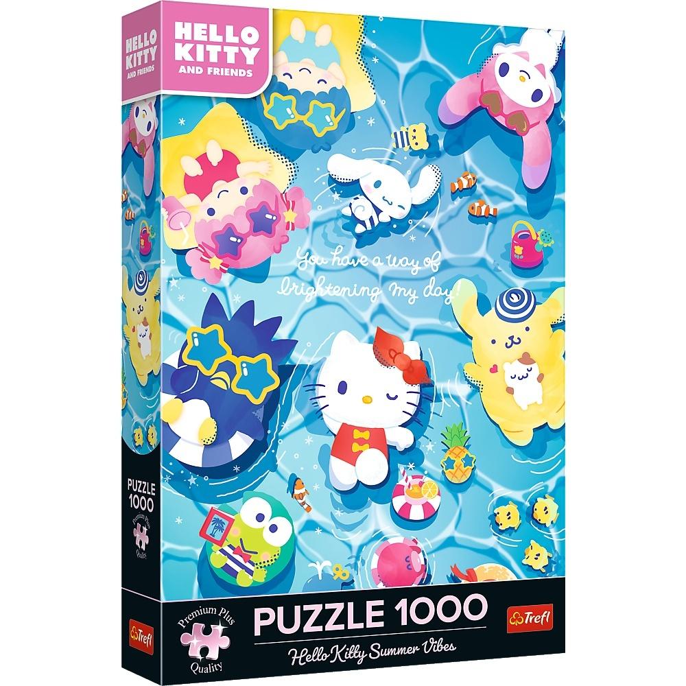 Puzzle Premium Plus Quality Hello Kitty Letni relaks 1000