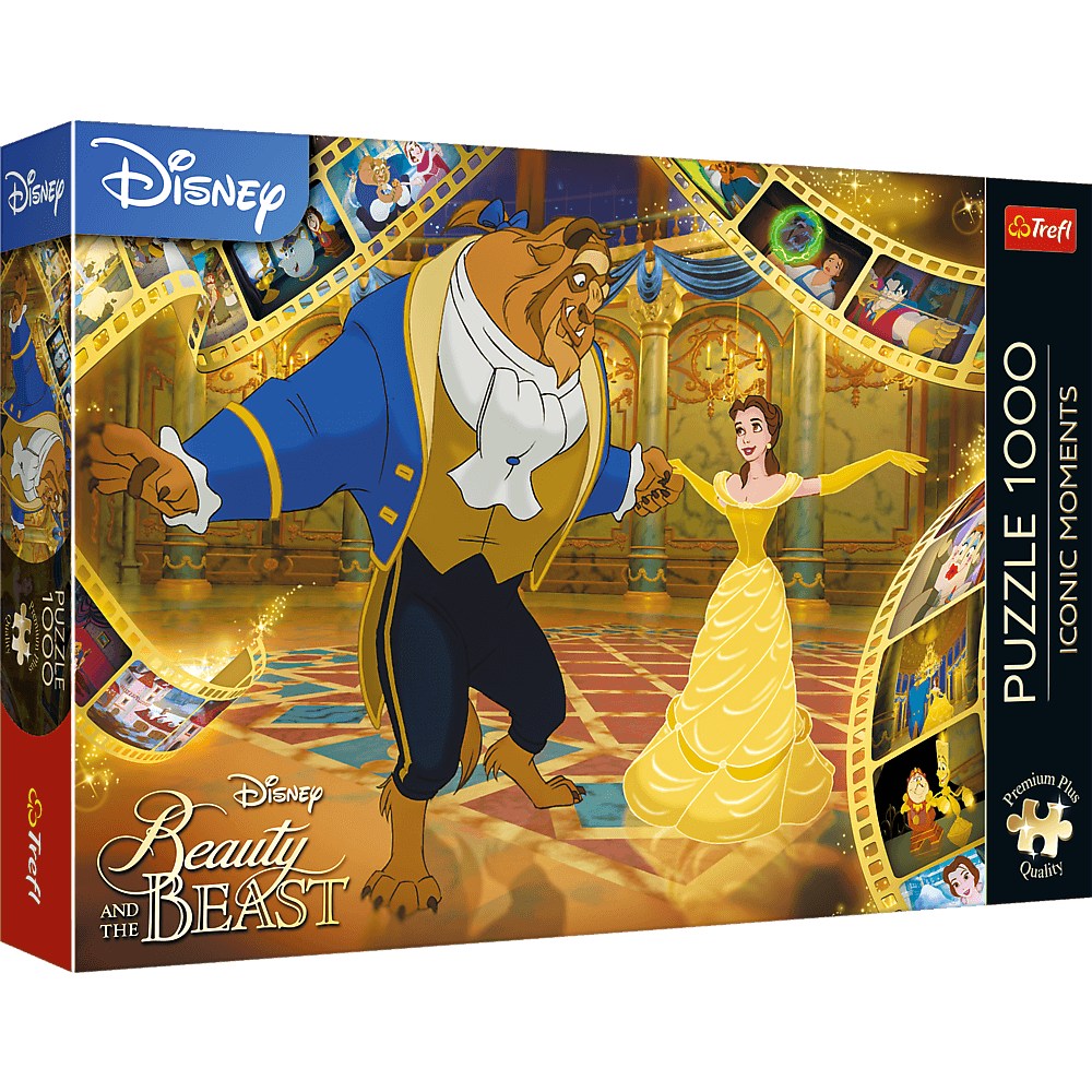 Puzzle Premium Plus Quality Iconic Moments: Piękna i Bestia 1000
